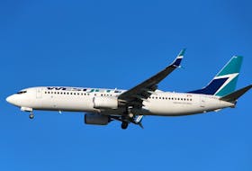 WestJet is restarting two flight routes from St. John's to Florida. File Photo