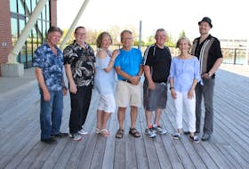 Phase II and Friends, made up of Blaine Murphy, left, John McGarry, Keila Glydon, Pat King, Gerry Hickey, Jeanie Campbell and Ed Young, will be performing at the Jack Blanchard Family Centre on Aug. 12. Contributed