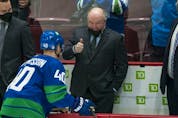  Canucks head coach Bruce Boudreau (above) has always been a great communicator able to reach his players, says Jason Krog, who got his start in pro hockey in the minors under Boudreau over 20 years ago.