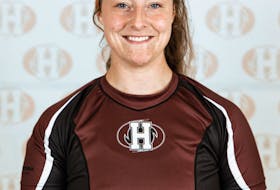 Madison Tingley is the Holland Hurricanes’ female athlete of the week. The rugby player helped the Hurricanes’ newly-formed women’s rugby team win its debut game in the Atlantic Collegiate Athletic Association (ACAA). Holland College • Special to The Guardian