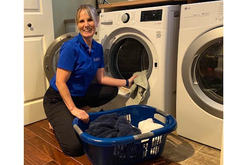 After recovering from acute back pain, Laura Lundquist is (happily?) back to doing the laundry. CONTRIBUTED