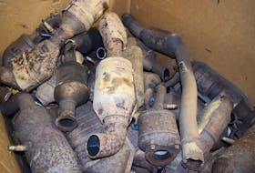Catalytic convertor thefts have skyrocketed as thieves are harvesting these critical emissions control components for the scrap value of their constituent precious metals. Sharon Montgomery-Dupe/Saltwire Network file