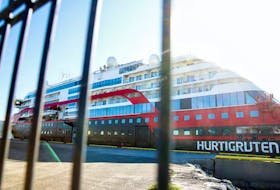 The MS Roald Amundsen, a Hurtigruten vessel, is making its way to the Port of Halifax for her inaugural call on Saturday, Sept. 17. File