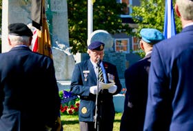 During a memorial service Sept. 19, Darrell Leighton, the Royal Canadian Legion Hants County 009 branch president, said Queen Elizabeth II carried her royal duties with “grace and dignity.”