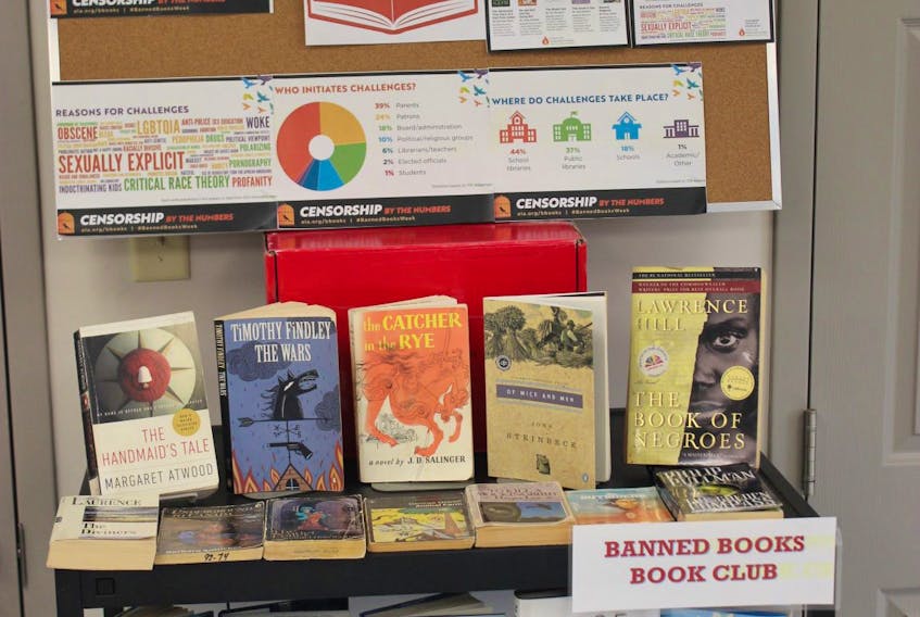 The Banned Book Club reads and discusses books of all ages and genres.