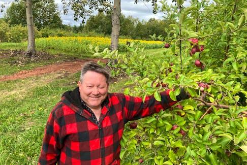 Apple grower Doug Gates says there's nothing he can do but wait and see what happens as hurricane Fiona bears down on Nova Scotia. Farmers are facing possible significant losses from the storm.
