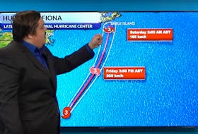 SaltWire weather specialist Allister Aalders discusses the track of hurricane Fiona.