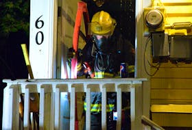 Firefighters were called to a house fire in downtown St. John's early Sunday morning. Keith Gosse/The Telegram