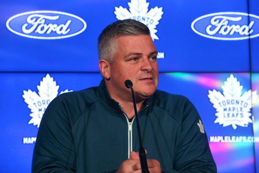 Sheldon Keefe became the first Maple Leafs coach to work two games in one day on Saturday when Toronto hosted the Ottawa Senators for a doubleheader.
