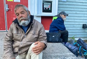 James Landry says he's worried he'll have nowhere to go once funding for the Brunswick Street Mission emergency shelter expires on Friday.