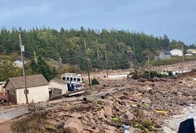 Hurricane Fiona's impact on New Haven, Cape Breton is evident.