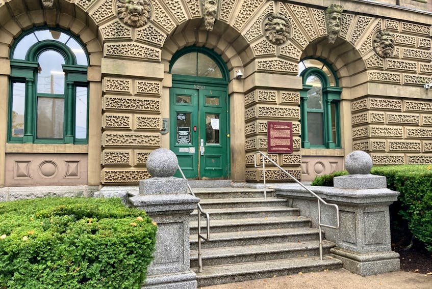 The Halifax provincial courthouse on Spring Garden Road.