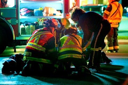 A male biker was sent to hospital with serious injuries following a Conception Bay South collision Monday night. Saltwire staff