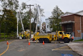 Power crews from Vermont are helping across northern Nova Scotia.