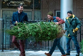 If they asked me, I could write a script: From left, Billy Eichner and Luke Macfarlane in Bros.