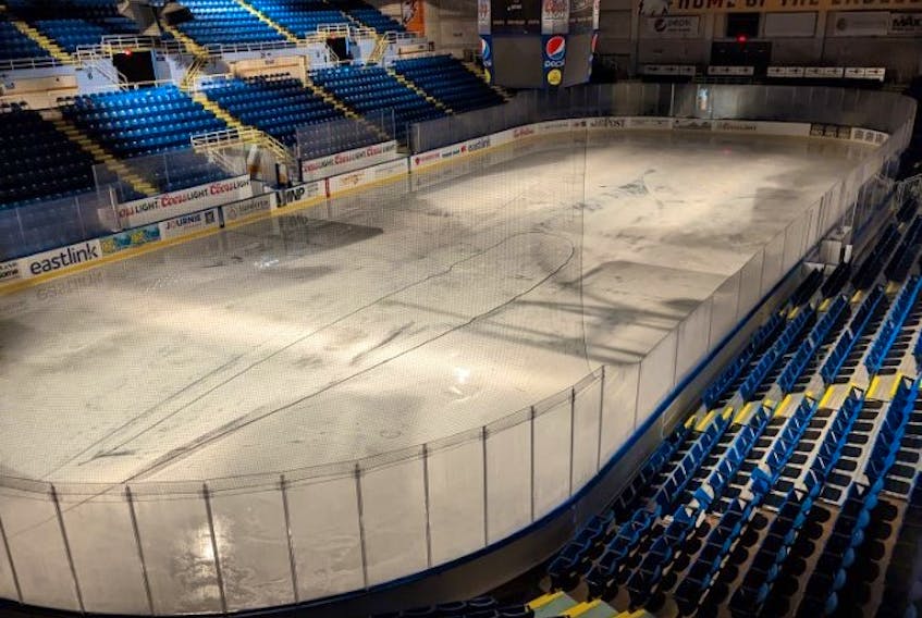 Centre 200 officials will be forced to start from scratch after a lengthy power outage caused by post-tropical storm Fiona shut down the ice plant, causing the venue to lose the ice in the process. Ice making will resume once power is restored to the facility. CONTRIBUTED