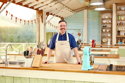John Fowler, who was born and raised in St. John’s but now resides in B.C., says he brought inspiration from Newfoundland with him when cooking on The Great Canadian Baking Show. The new season, featuring Fowler among the bakers, debuts Oct. 2. - Contributed