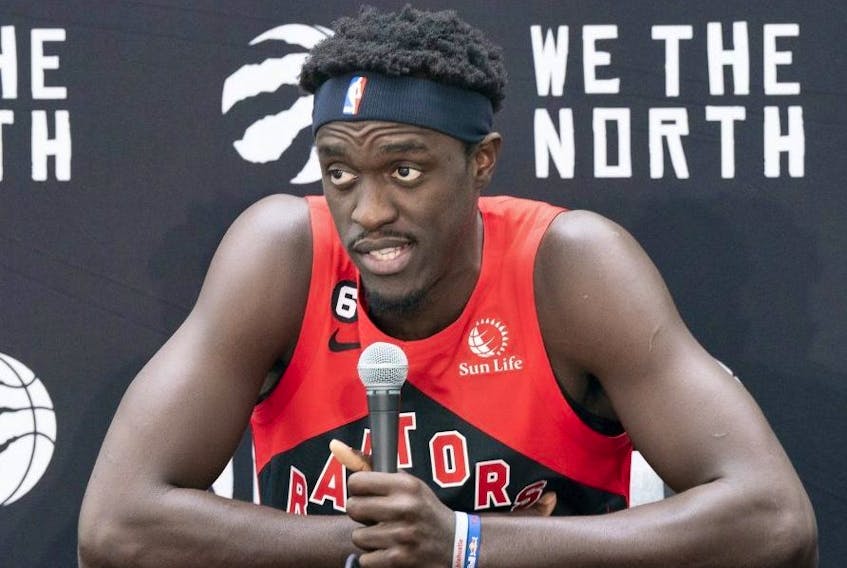 If we’re talking about the Raptors’ Pascal Siakam as a Top 5 player at the end of the season, we ought to credit the team’s new development coach Rico Hines, who goes back a ways with the Raptors star.  USA TODAY SPORTS