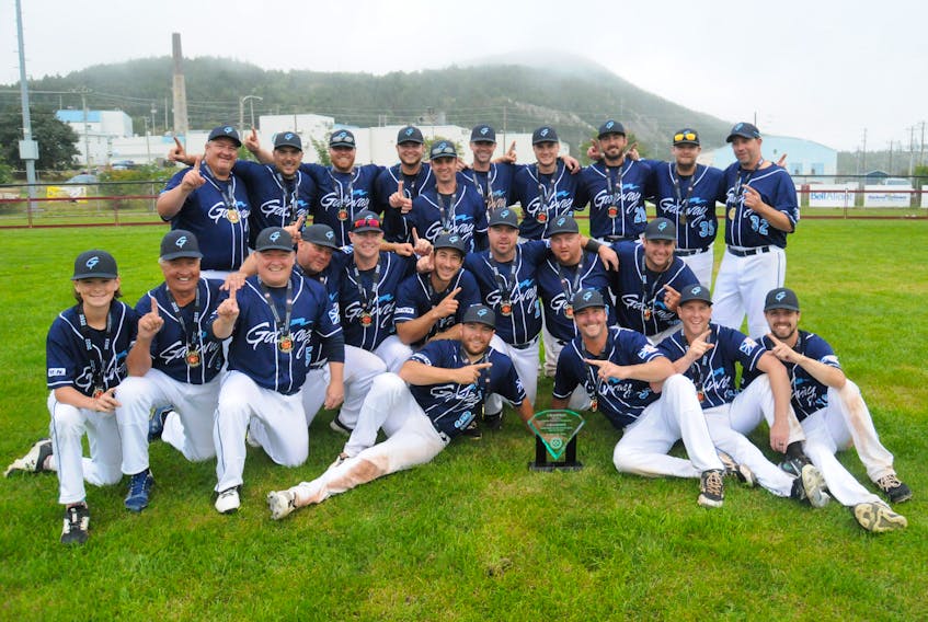 The Galway Hitmen captured the 2022 Canadian Senior Men’s fastpitch softball championship tournament at the Caribou Complex in Pleasantville on Sunday afternoon, Sept. 4, 2022.