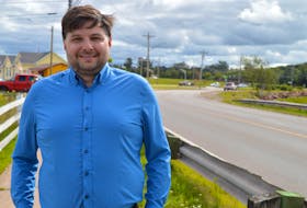 Scott Adams, manager of public works for the City of Charlottetown, said a $4 million box culvert replacement project begins on Sept. 8. It means Beach Grove Road cannot be accessed at North River Road, pictured in the background, for the next 12 weeks. Dave Stewart • The Guardian