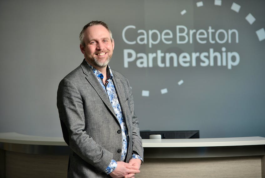 Tyler Mattheis, CEO of the Cape Breton Partnership: "It’s the people here, the quality of life here, the mishmash of geography, the beauty and the friendliness that give us a competitive advantage.” CONTRIBUTED