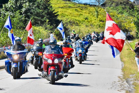 'Trying to help as many people as we can': Memorial ride honours fallen, supports those with PTSD