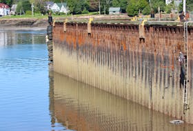 Repairs to the Annapolis Royal Wharf began recently. The town has hired Performance Welding to conduct patch work and is paying the company an hourly rate. The work was required to cover holes in the steel sheet pile walls to keep the gravel and rock, which provide support for the structure, inside the wharf. Town council is also awaiting a final report from Able Engineering Services Inc., which inspected the facility in the spring. The Annapolis Wharf Community Committee, comprised of citizens with decades of combined experience with the wharf, was recently formed. It is being chaired by Greg Kerr, the retired West Nova MP whose involvement with the wharf goes back to 1987. It also includes Karl Longmire, Leslee Fredericks, Donnie Brown, Ian Lawrence, Adrian Nette, Michael Paull and Jane Nicholson, members of the original Annapolis Royal Wharf Association. 

Jason Malloy
