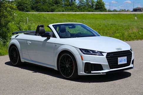 The 2022 Audi TT Roadster is more than quick enough and doesn’t need to muscle up to make you happy. Jil McIntosh/Postmedia News