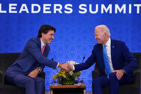 Biden tells Trudeau he plans to travel to Canada in March -White House