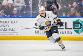 Newfoundland Growlers forward Zach O’Brien was named ECHL player of the week on Tuesday after he posted nine points in a three-game series with the Trois-Rivières Lions. Jeff Parsons/Newfoundland Growlers