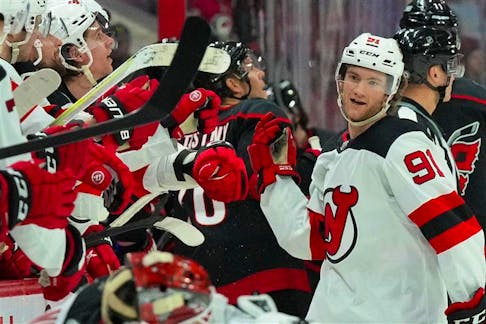 Dawson Mercer has first career two-goal night as the New Jersey Devils  rallied to beat the Carolina Hurricanes