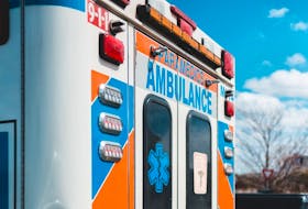 Paramedics, emergency medical responders and dispatchers start work-to-rule campaign at rural Newfoundland and Labrador ambulance services. Stock image