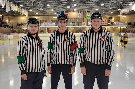 A reminder to be kind: Hockey NL rolling out green arm band program to cut down on abuse of young officials