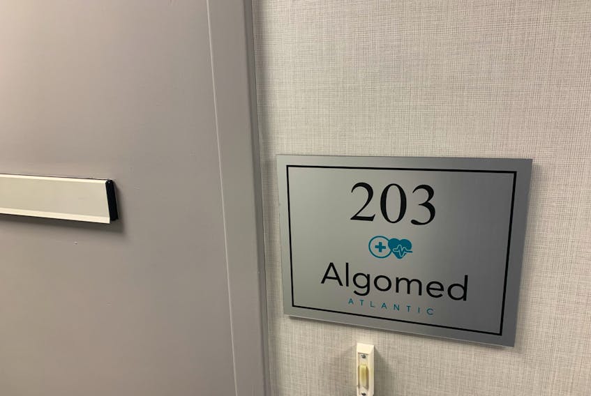 The Algomed medical clinic in Dartmouth has closed. - John McPhee