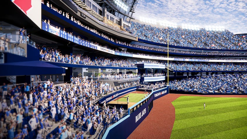 Rogers Centre bullpen area is the place to be for Blue Jays fans