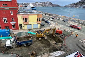 Phase five of the Big Dig in downtown St. John’s is expected to start in April, which includes upgrades at the intersections of Water Street at Prescott Street/Job's Cove and Waldegrave Street. The project aims to replace and upgrade underground sewer and water infrastructure on Water Street and some side streets.

Keith Gosse/The Telegram