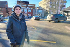 Andrea Battison, a 500 lots resident, says a development at the corner of Prince and Grafton Streets in Charlottetown should go back to a second public meeting after plans changed from 60 affordable housing units to 12. - Logan MacLean • The Guardian