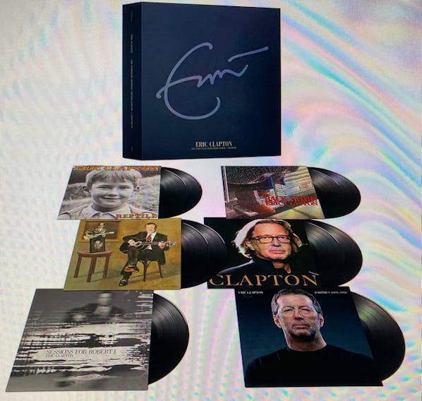 Eric Clapton fans who love their vinyl will want a copy of his just-released 10-record boxed set, “Eric Clapton – The Complete Reprise Studio Albums Vinyl Box Set - Volume 2.” Contributed