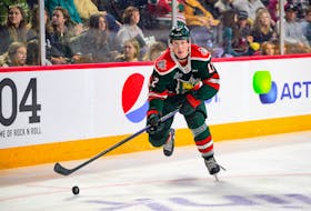 Halifax Mooseheads forward Brody Fournier scored his 11th goal of the season on Friday against the Saint John Sea Dogs. - QMJHL