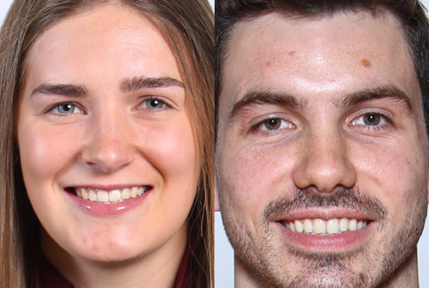 Saint Mary’s Huskies hockey forward Shae Demale and former Dalhousie Tigers men’s basketball guard Alex Carson were selected by U Sports as Top 8 Academic All-Canadians for the 2021-22 season. - U SPORTS