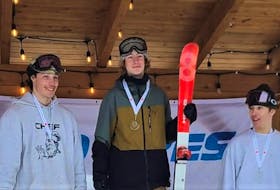 Malcolm Farris took the top spot on the podium for the Canada Cup competition. Contributed