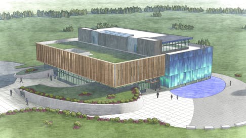 A rendering of the Launch Control Centre at Spaceport Nova Scotia.
Martime Launch proposed Space launch site near Canso, Nova Scotia will house this building on site. 
Maritime Launch has satisfied the conditions related to construction of Spaceport Nova Scotia within the Environmental Assessment approval granted in 2019. The launch facility will be built on crown land in accordance with a 20-year lease of approximately 335 acres near the rural communities of Canso, Little Dover and Hazel Hill, Nova Scotia. The lease includes an option for a 20-year renewal based on compliance with terms and conditions.