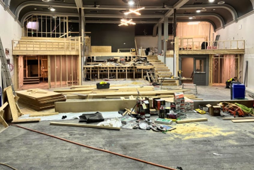 Renovations of the Majestic Theatre are in full swing, with the historic building being returned to an event venue. This space will be an auditorium which seat about 350 people. - Contributed