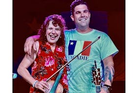Mother and son duo Louise and Johnathan Arsenault will play at the Winsloe United Church on Feb. 5. Contributed