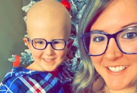 Four-year-old Ryder Renouf and his mom, Ashley Renouf. - Contributed