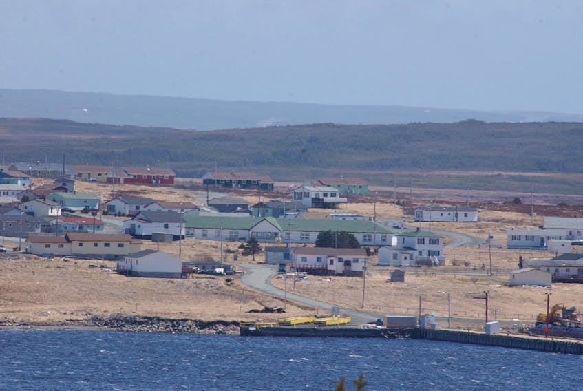 Trepassey from across the harbour.