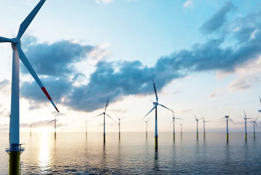 Energy NL has unveiled the Wind At Our Backs campaign, designed to showcase the province's potential for wind developments and green hydrogen production, and to position the province as a key player in the renewable energy sector. Stock Image
