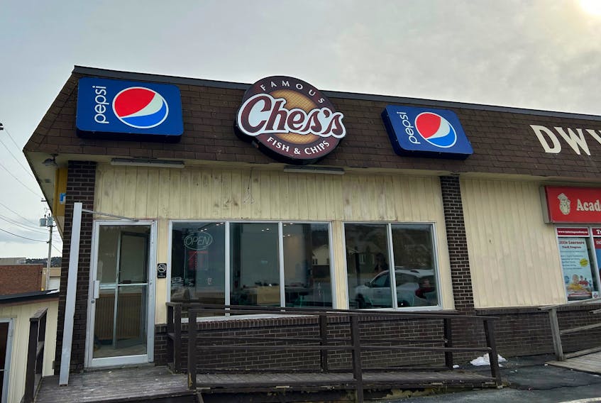 The new Ches's Fish and Chips location at the Dwyer Building in Bay Roberts is due to open Monday, Jan. 30. — Nicholas Mercer/The Telegram