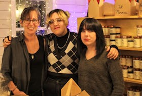 Family members Lisa Purdy, Olivia Justason, and Courtney Everhart are co-owners of Back to our Roots Candle Co., which is based in Deep Brook, Annapolis County, N.S.