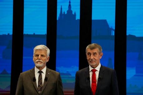 Pro-Western former general Pavel favoured as Czechs elect president